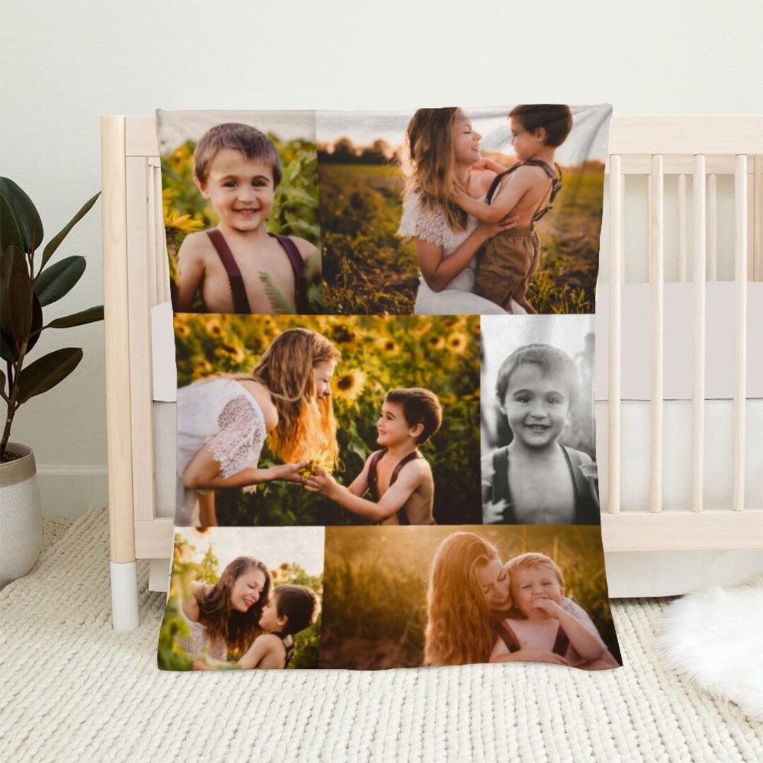 Custom Blanket, Photo Blanket, Family Blanket, Custom Photo Blanket