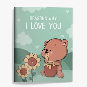 Cadeau d'anniversaire pour maman, papa, lui, mari, femme, livre à compléter personnalisé pour la fête des mères (raisons pour lesquelles je t'aime)