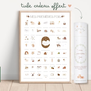 All My Firsts KARMA milestones print to stamp the date baby gift