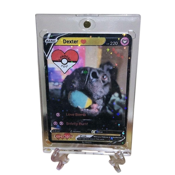 Personalised Pokemon Trading Card. Use your own image!