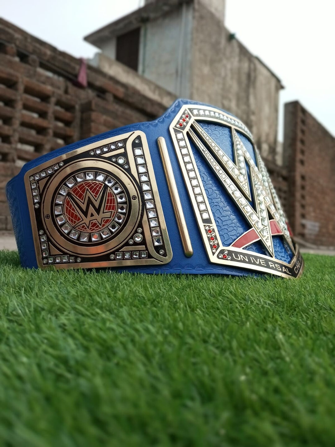 WWE Blue Universal Championship Replica Title Belt WWE Etsy