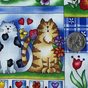 Cats Cats Cats by Timeless Treasures -Pattern C3768 - Perfect for Feline -Themed Projects & Pet Apparel- 3Yards by WOF 44&quot;