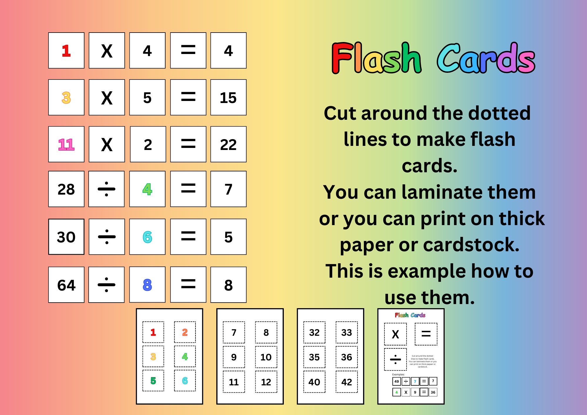 Multiplication Poster Times Table Chart Division Chart Multiplication ...