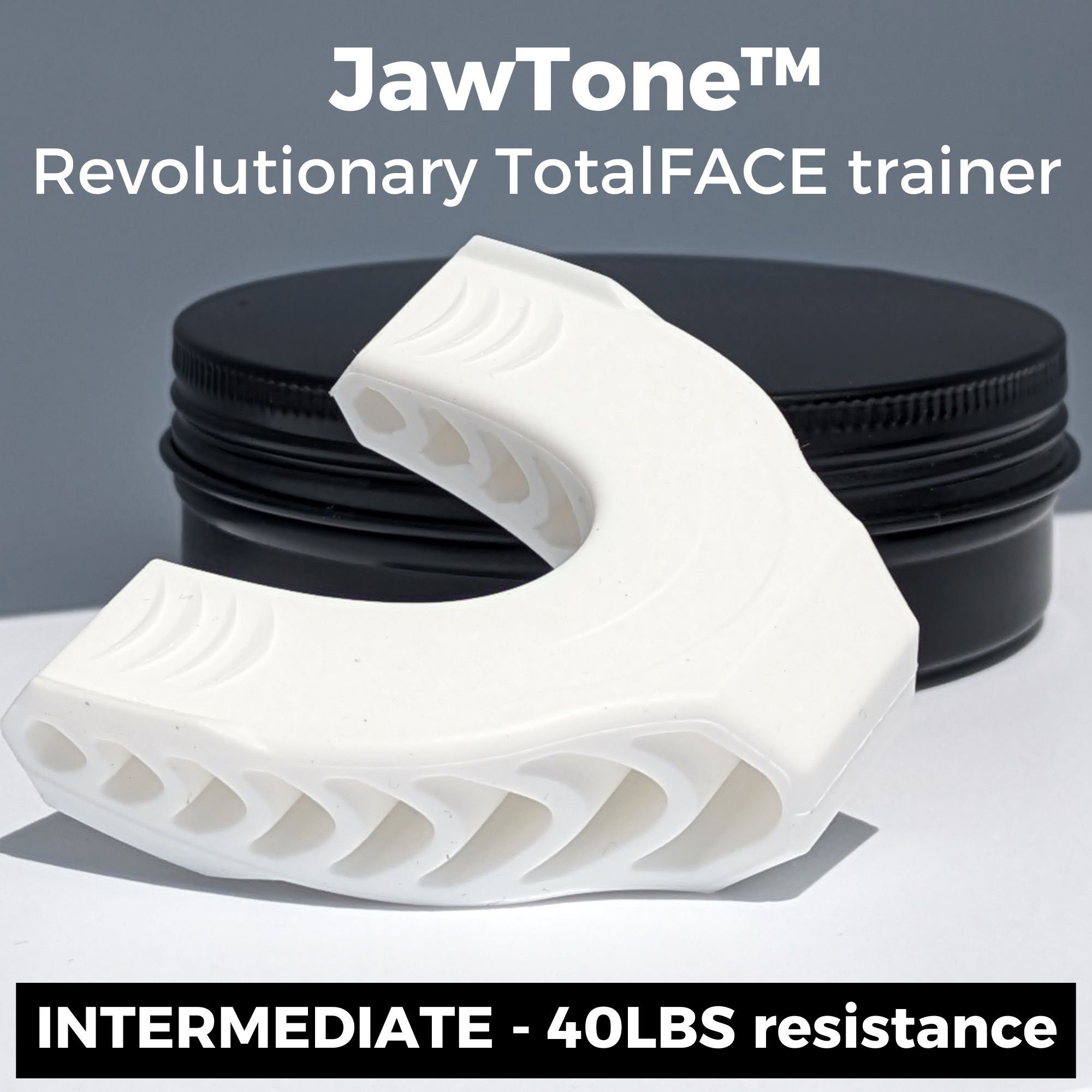 JAWLINER Chicle fitness (Paquete de 6 meses) Ejercitador/Entrenador facial  de mandíbula y jawline para hacer ejercicios Mewing - chicle sin azúcar :  : Alimentación y bebidas