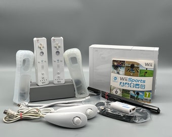 Nintendo Wii Set / Kratzerfrei / Topzustand / Refubished / Generalüberholt in Handarbeit