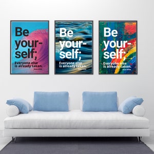 Printable motivational quote, download, wall art, 10 images