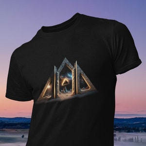 Portal T-Shirt männliches T-Stück weibliches Weltraum-T-Shirt Portal