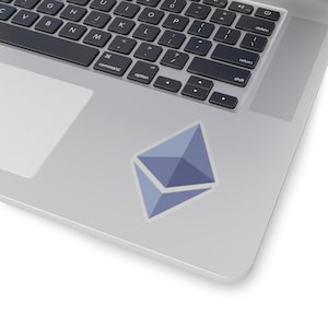 Ethereum Crypto Kiss-Cut Sticker various sizes