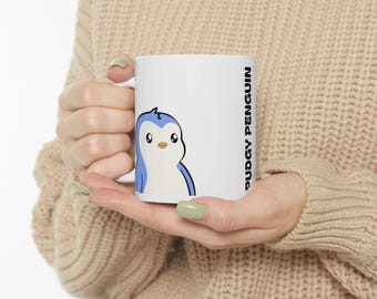 Pudgy Penguin Ceramic Mug, (11oz, 15oz)