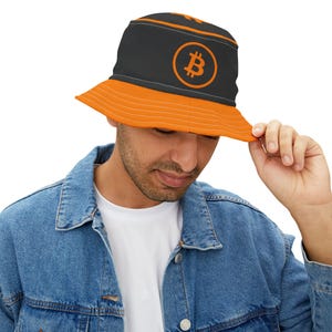 Bitcoin Crypto Bucket Hat (AOP) v1b