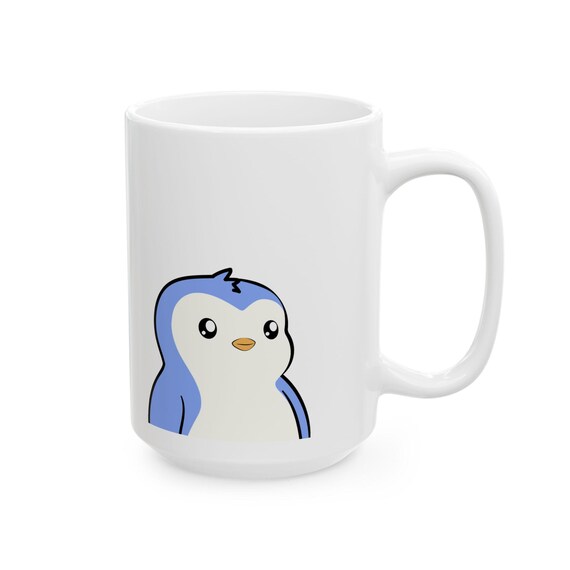 MG1050 Beware Crazy Penguins Lady Novelty Gift Printed Tea Coffee Ceramic Mug