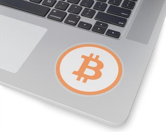 Adesivo Bitcoin Crypto Kiss-Cut v1, varie dimensioni
