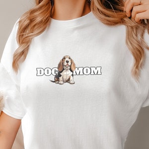 Basset Hound Shirt, Basset Hound Gift, Basset Hound Mom, Basset Hound Sweatshirt For Dog Lover, Comfort Colors Tshirt, Dog Mom T-shirt,