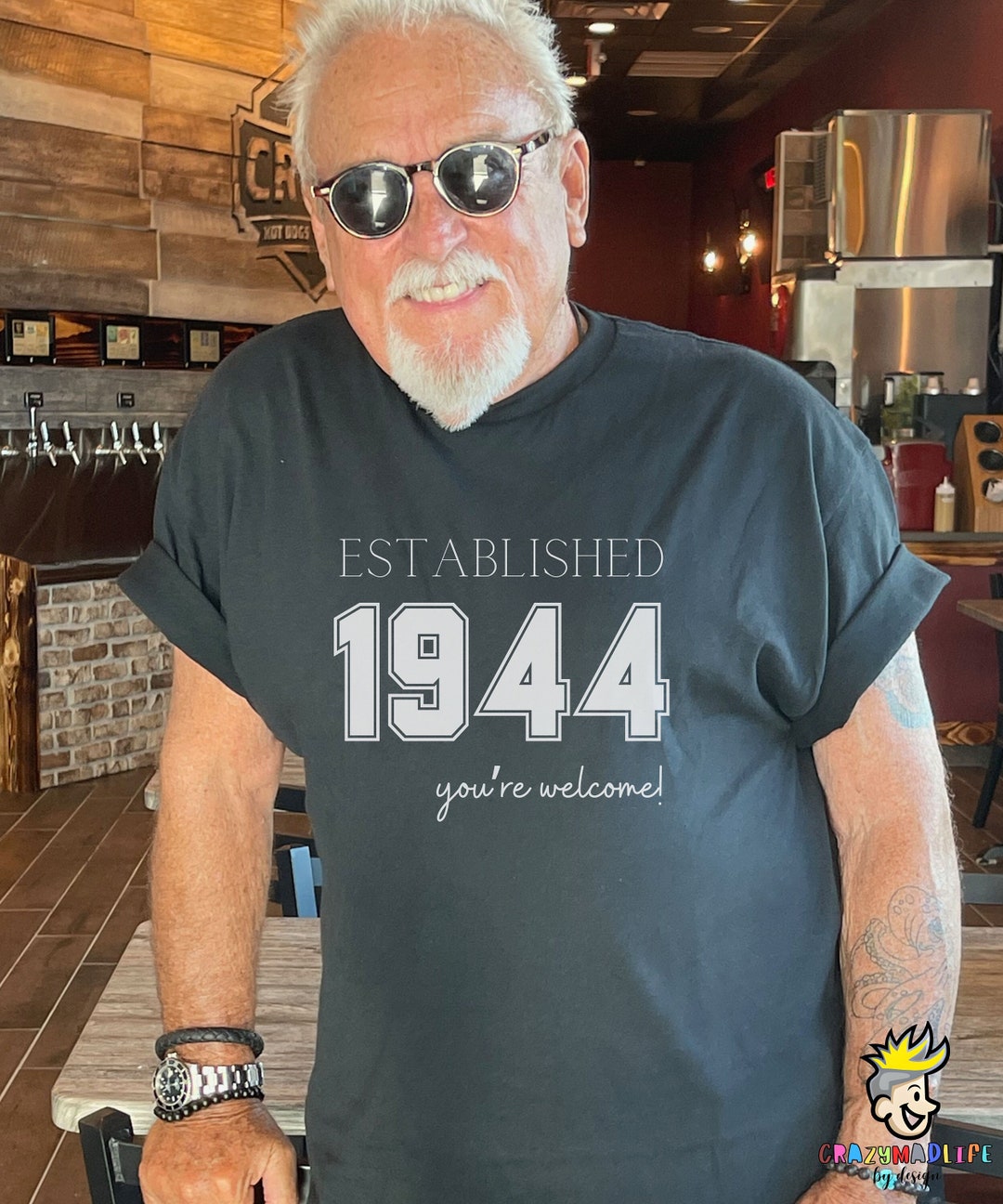 T-shirt Homme - Anniversaire 81 Ans - Les meilleurs sont nés en 1945