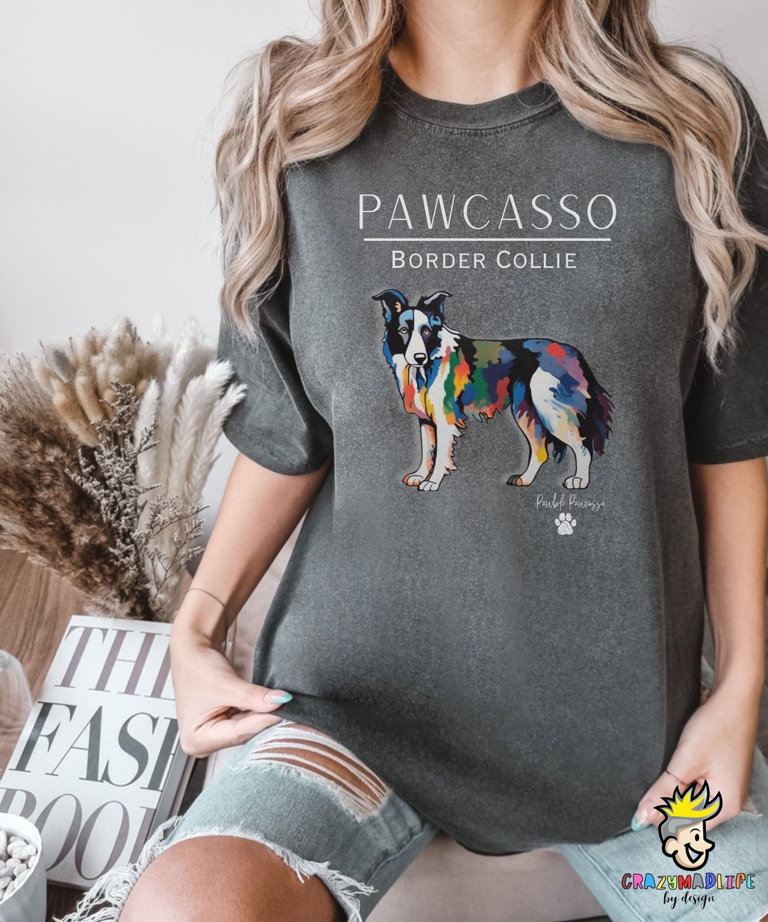 Calzini Border Collie Harajuku Calze Di Alta Qualà Calzini Lunghi - Foto 3