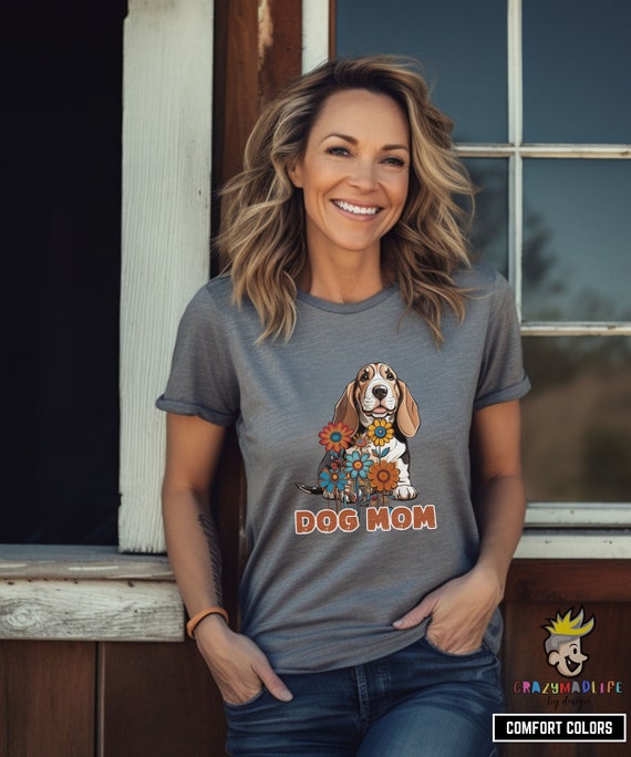 Basset Hound Mom Funny T-Shirt Mother's Day Gift Basset Hound Mom Funny T-Shirt Mother's Day Gift