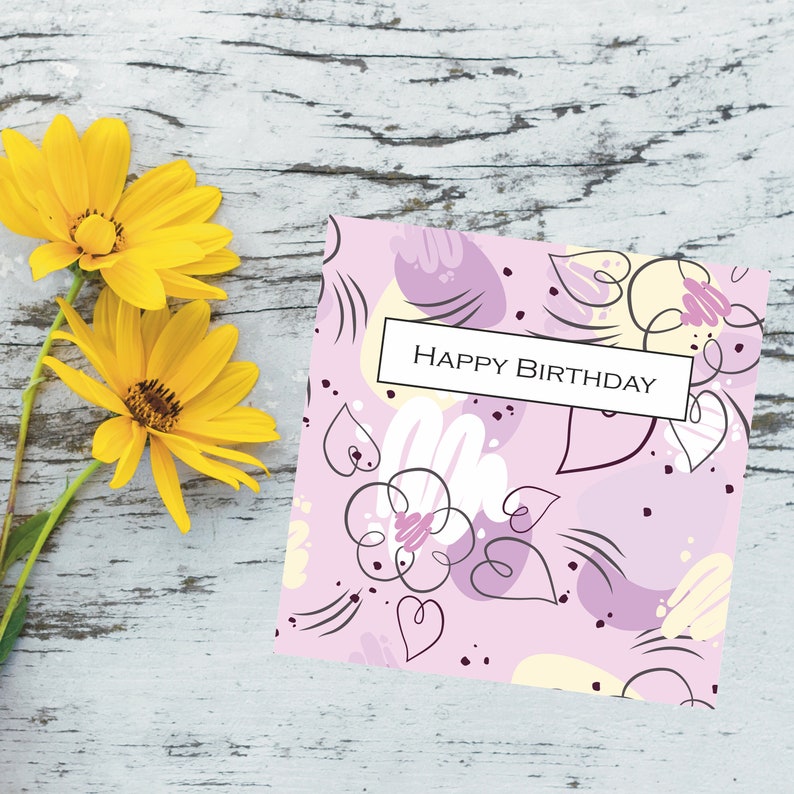 Printable Birthday Card Digital Greeting Card printable Greeting Card