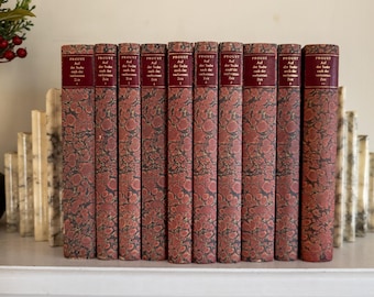German marbled books