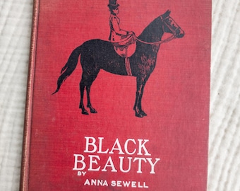 Black Beauty by Anna Sewell - vintage children's classic book