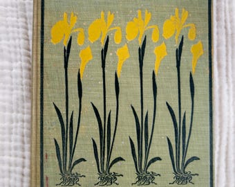 Nature's Garden by Neltje Blanchen - antique book with color flower illustrations