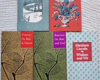 Peter Pauper Press - Poetry & Philosophy books | vintage antique home library