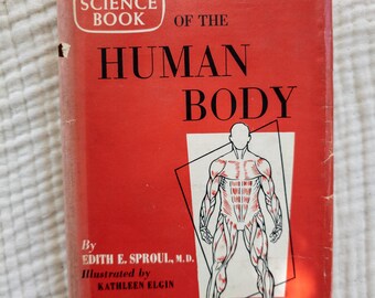The Human Body 1955 | Vintage science book with medical illustrations