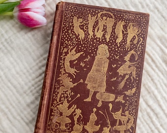 El Hada Marrón de Andrew Lang - libro de cuentos de hadas antiguo de colección