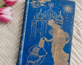 El Hada Azul de Andrew Lang - libro de cuentos de hadas antiguo de colección