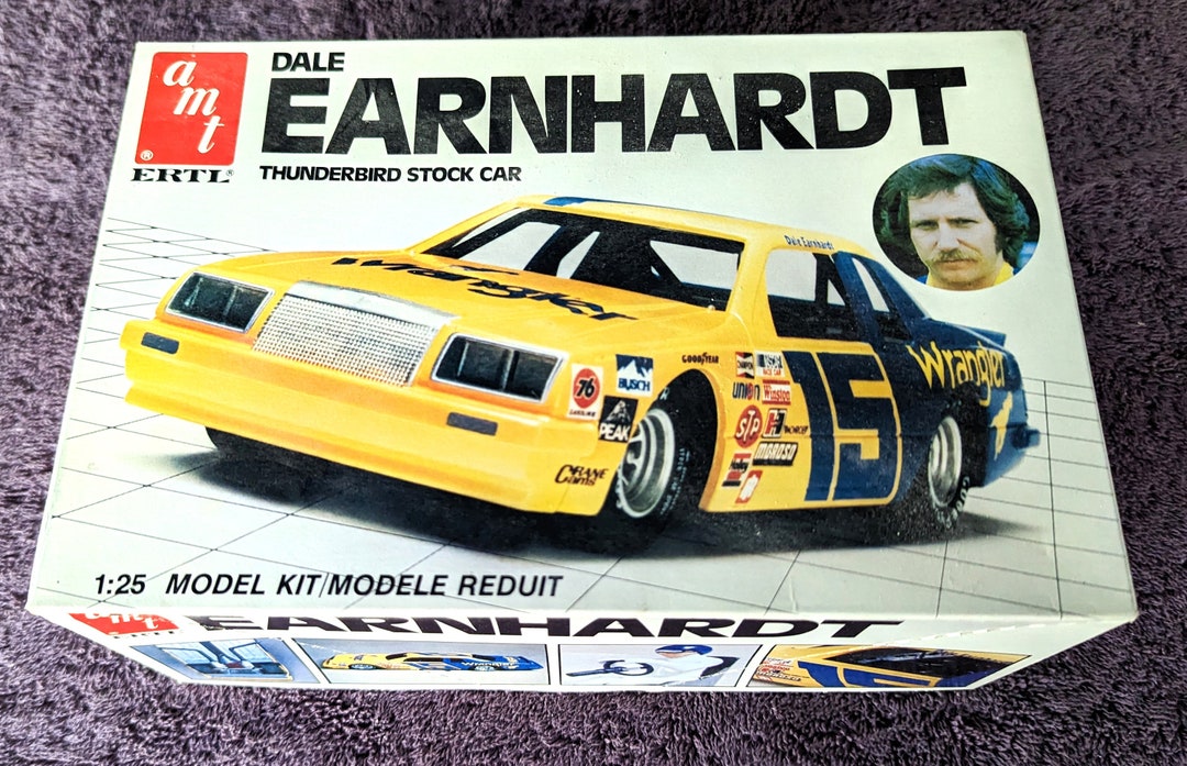 Dale Earnhardt 15 Wrangler AMT Model Car 1/25 Scale Open Box - Etsy