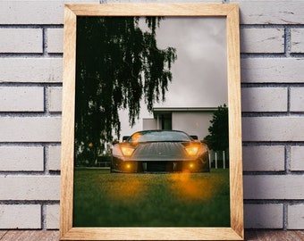 Driftworks&#39; Lamborghini Supercar Transformation - Exotic Car Digital Poster