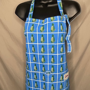 Vintage 1960s Dole Pineapple Kitchen Apron