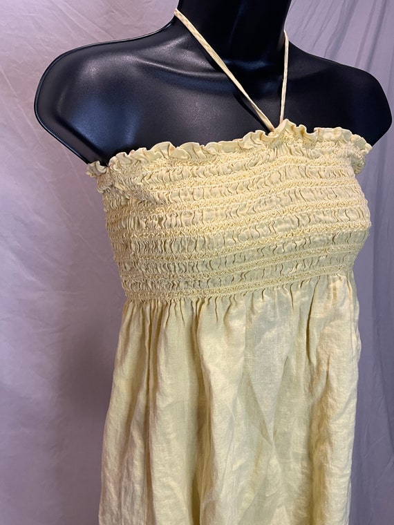 Vintage 00’s Juicy Couture Linen Dress Size Large