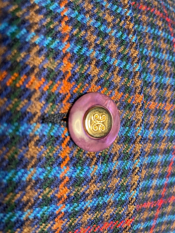 Vintage Avoca Collection 100 Irish Wool Blazer Gem
