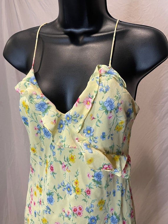 Vintage Ralph Lauren Floral Dress Size Medium