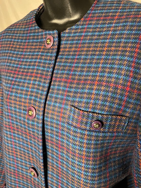 Vintage Avoca Collection 100 Irish Wool Blazer Gem
