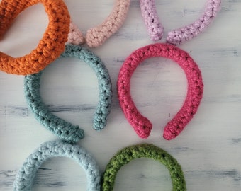 Women's or Girl's Chunky Oversized Headband with Soft Texture and Trendy Colors