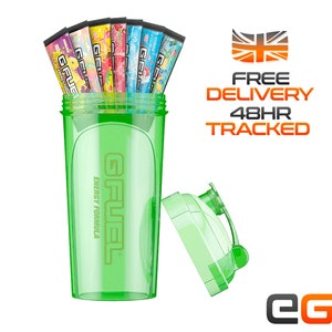 G Fuel Shaker Cup 24 oz GFuel Colossal Green Shaker