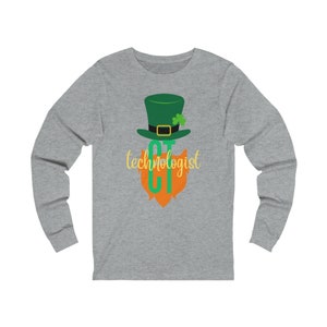 St. Patrick CT Tech Unisex Jersey Long Sleeve Tee