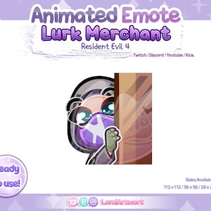 Resident Evil 4 Merchant Animated Emote: Lurker Chibi (Ready to Use)