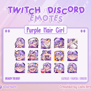 purple emo hair by someoneofthefkgearth on DeviantArt