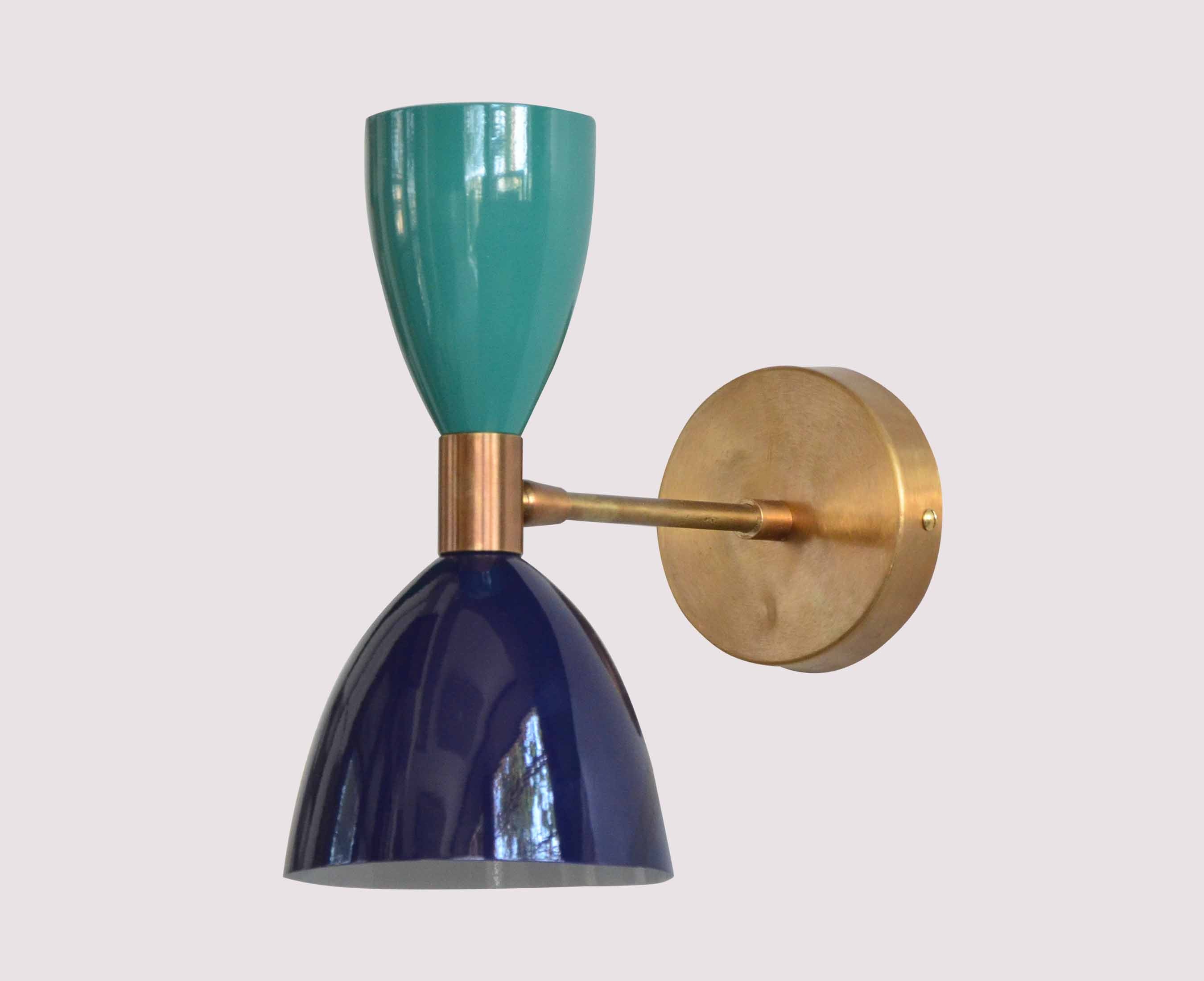 Elegant Modern Style Mid Century Raw Brass Wall Lamp Luminaire - Etsy