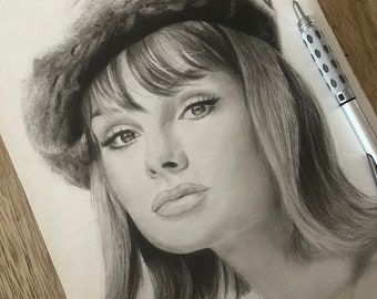 Realistic graphite pencil portrait on commission.
