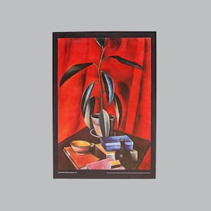 Museums Plakat ALEXANDER KANOLDT Vintage Print, Kunstmuseum Wien Exponat 1920er Jahre Grafik-Design