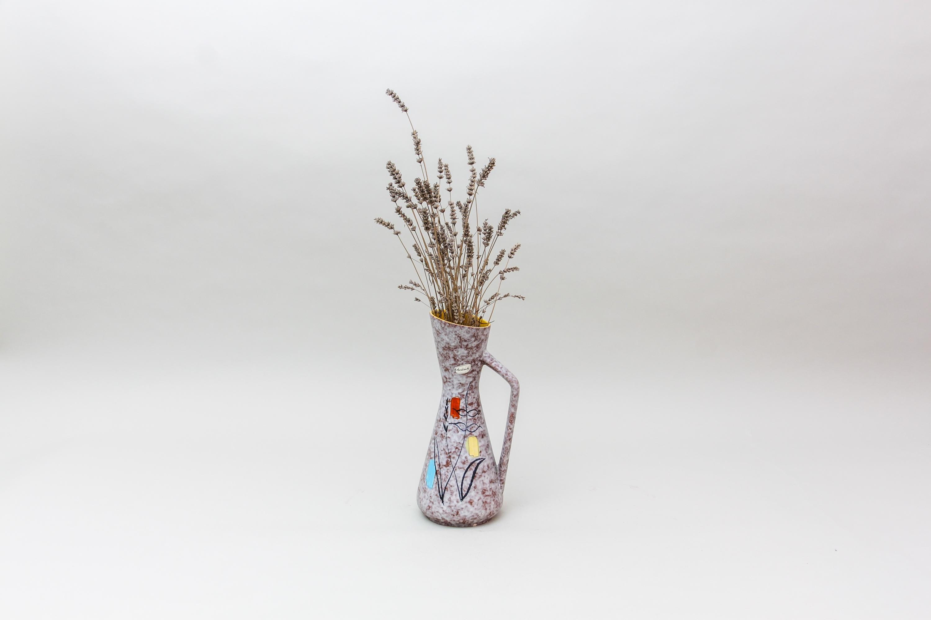 【ドイツ Scheurichの大きなジャグの花瓶】ミッドセンチュリー 100 ドイツ Scheurichの大きなジャグの花瓶】ミッドセンチュリー 100