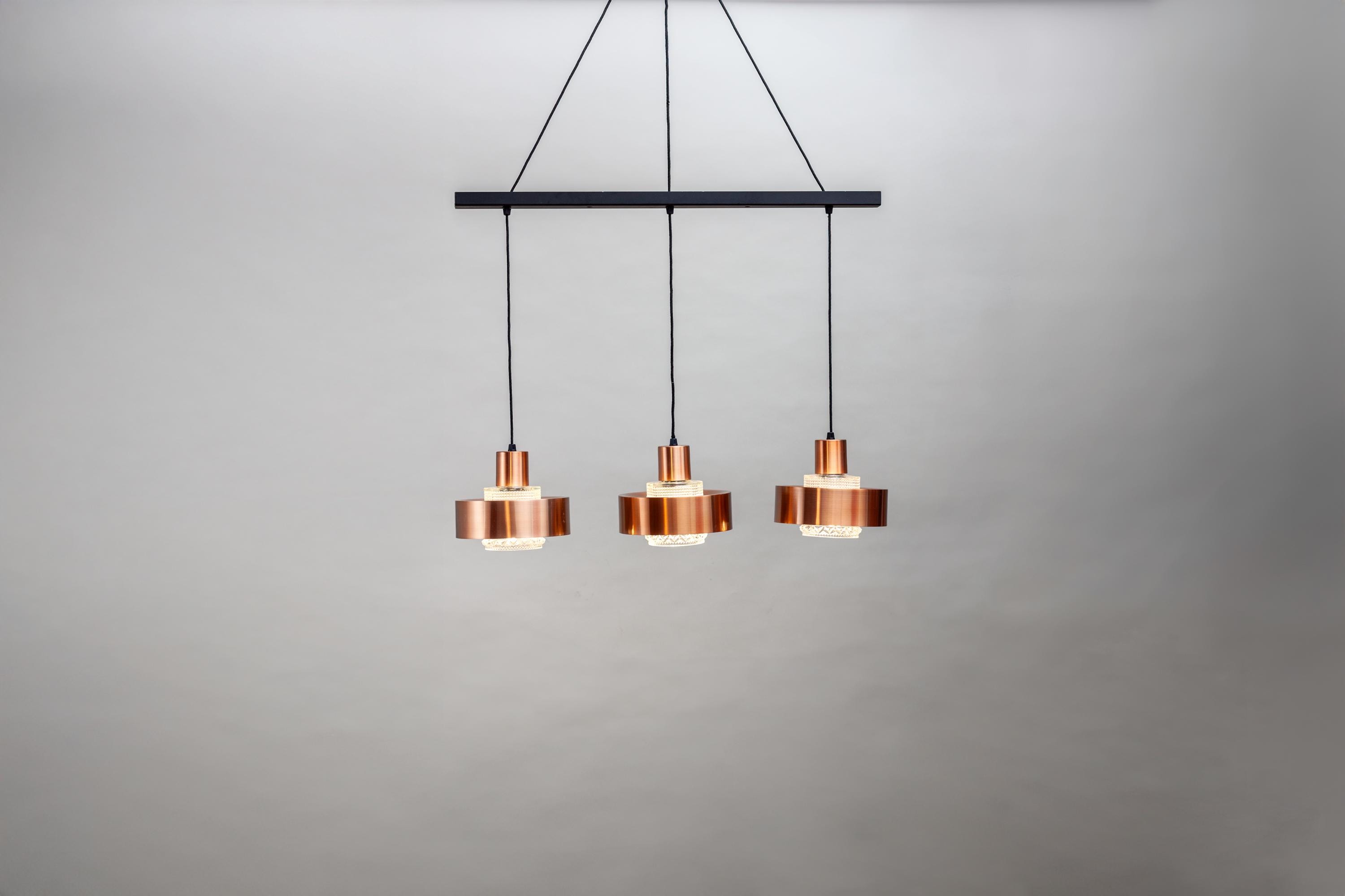 Copper Pendant Light – Vintage Ceiling Lamp, Mid Century Modern 3