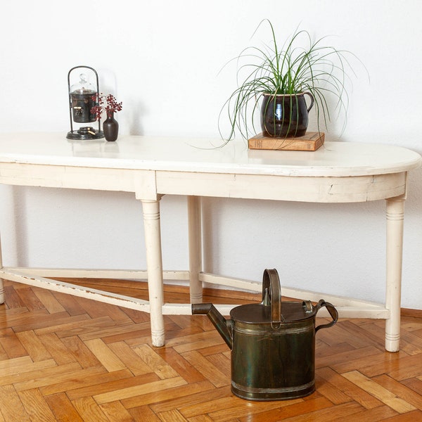 Antique Wood Table Long Etsy