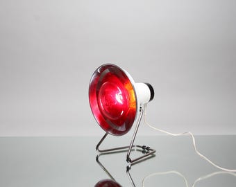 Industrial Lamp from the 1960s – ASTRALUX Heat Light Space Age Era, Vintage Desk Lamp
