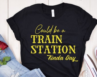 Could be a train station kinda day PNG SVG,yellowstone shirt,yellowstone poster,yellowstone hoodie,yellowstone dutton,Yellowstone png svg