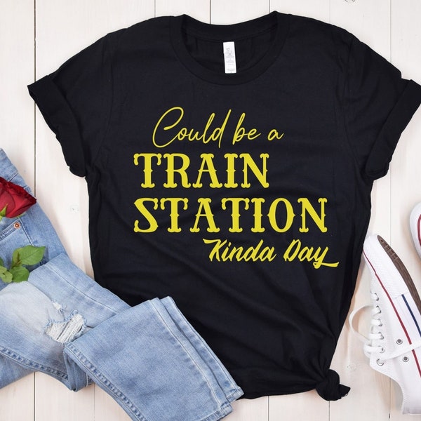 Could be a train station kinda day PNG SVG,yellowstone shirt,yellowstone poster,yellowstone hoodie,yellowstone dutton,Yellowstone png svg