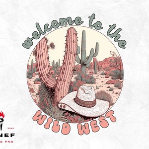 Welcome to the Wild West PNG,desert western png,cowboy png,retro western png,cowgirl png,western desert png,wild west png,western png,